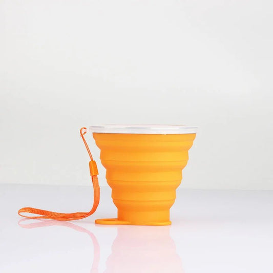 Gobelet Pliable - FlexSip™ - Orange - Rando 4 Saisons