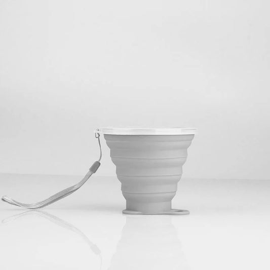 Gobelet Pliable - FlexSip™ - Gris - Rando 4 Saisons